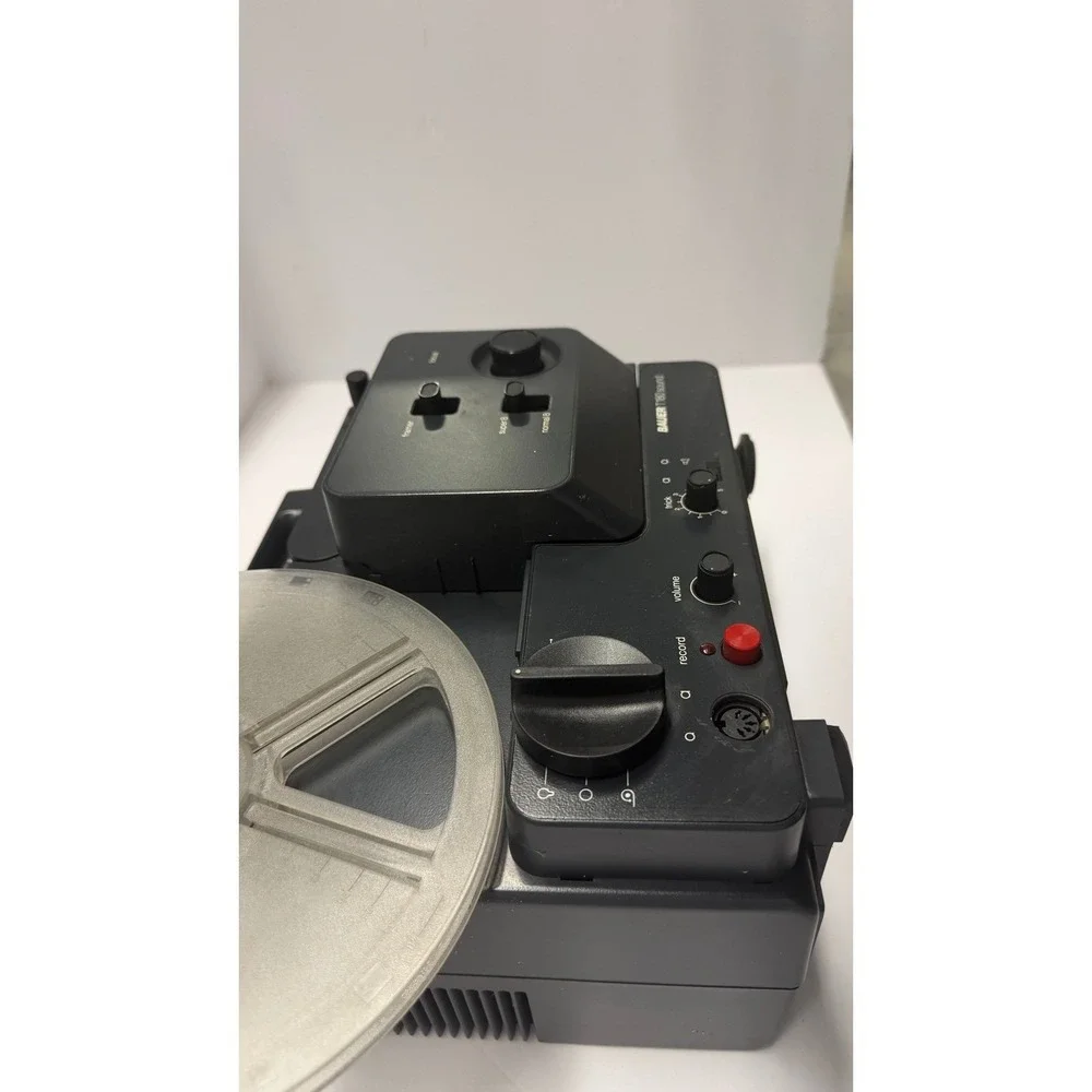 Bauer T180 Sound Movie Projector Super 8 Regular 8mm Vintage Film Projector
